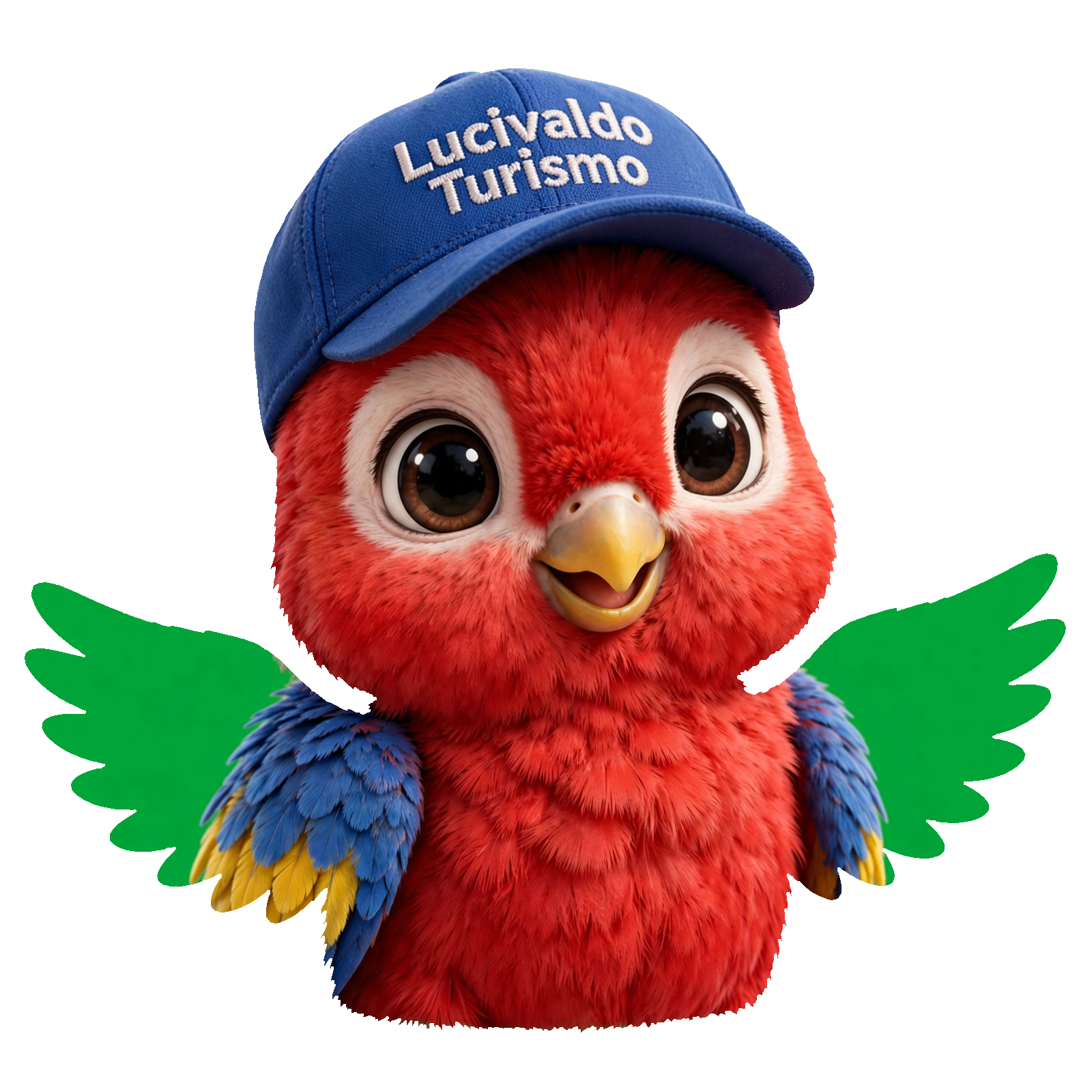 Lucinho, mascote da Lucivaldo Turismo